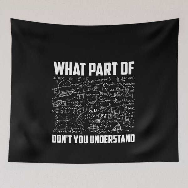 Item preview, What Part Of Don't You Understand | Funny Math Teacher Gift Short Sleeve T-Shirt designed and sold by animal-x1.