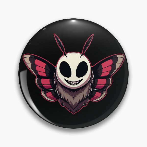 Item preview, Evil Moth - Mothman Cryptid designed and sold by Nostalgia Busters.