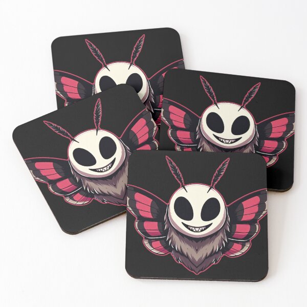 Item preview, Evil Moth - Mothman Cryptid designed and sold by Nostalgia Busters.