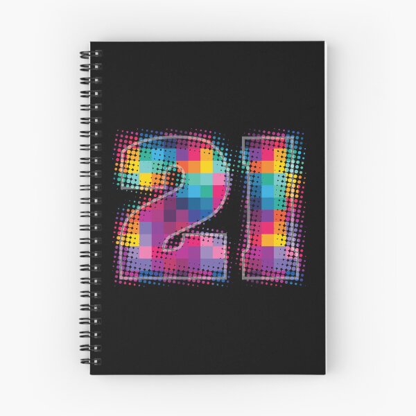 Aperçu de l'œuvre 21e anniversaire marquant créée et vendue par PCStudio57.