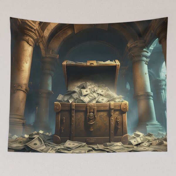 Item preview, Golden  chest designed and sold by Grandcreators.
