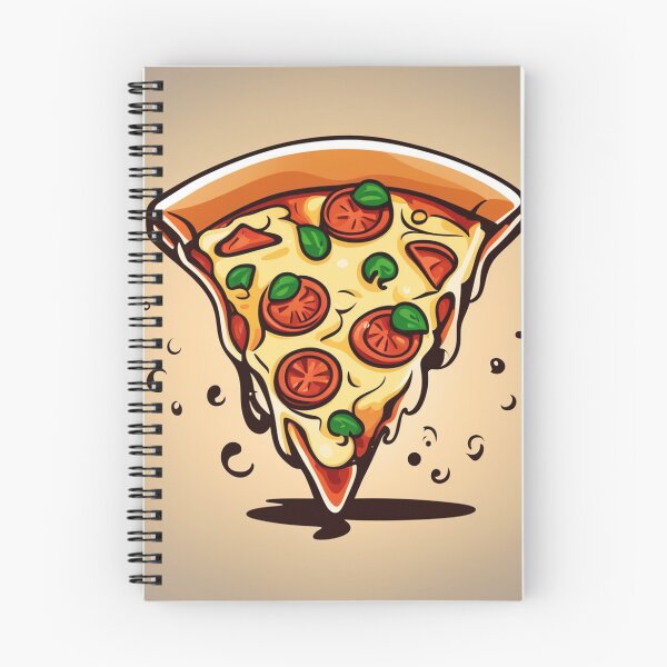 Item preview, Slice of Pizza Floating Cartoon Vector Icon Illustration designed and sold by hjian8219.