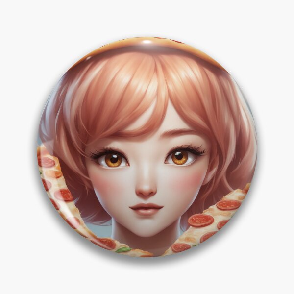 Item preview, Slice of Pizza Floating Cartoon Vector Icon Illustration designed and sold by hjian8219.