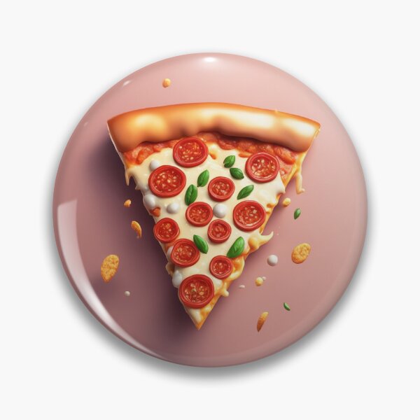 Item preview, Slice of Pizza Floating Cartoon Vector Icon Illustration designed and sold by hjian8219.