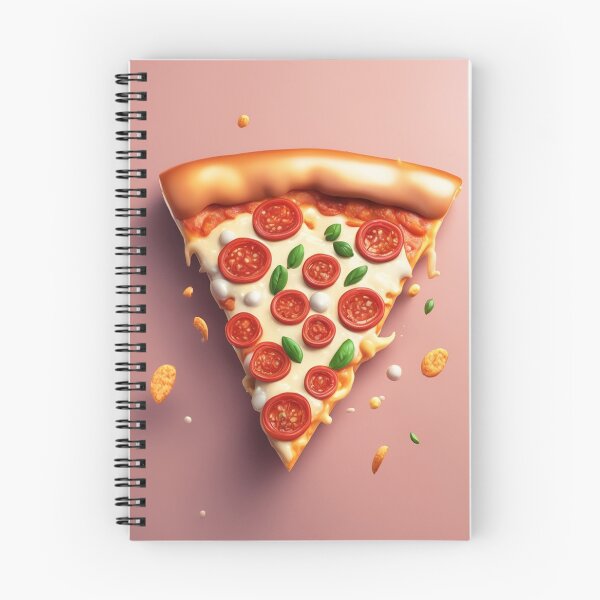 Item preview, Slice of Pizza Floating Cartoon Vector Icon Illustration designed and sold by hjian8219.