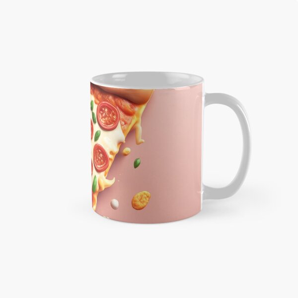 Item preview, Slice of Pizza Floating Cartoon Vector Icon Illustration designed and sold by hjian8219.