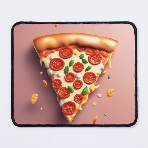 Item preview, Slice of Pizza Floating Cartoon Vector Icon Illustration designed and sold by hjian8219.