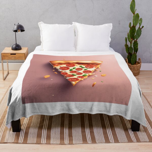 Item preview, Slice of Pizza Floating Cartoon Vector Icon Illustration designed and sold by hjian8219.