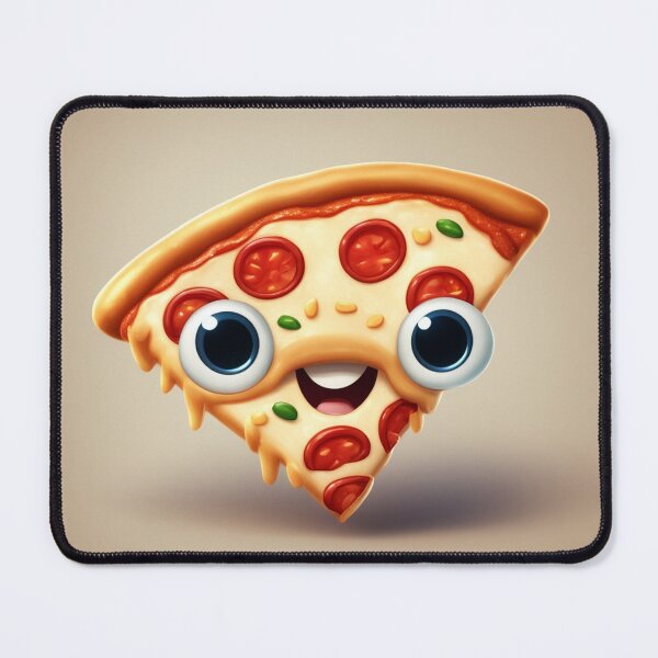 Item preview, Slice of Pizza Floating Cartoon Vector Icon Illustration designed and sold by hjian8219.