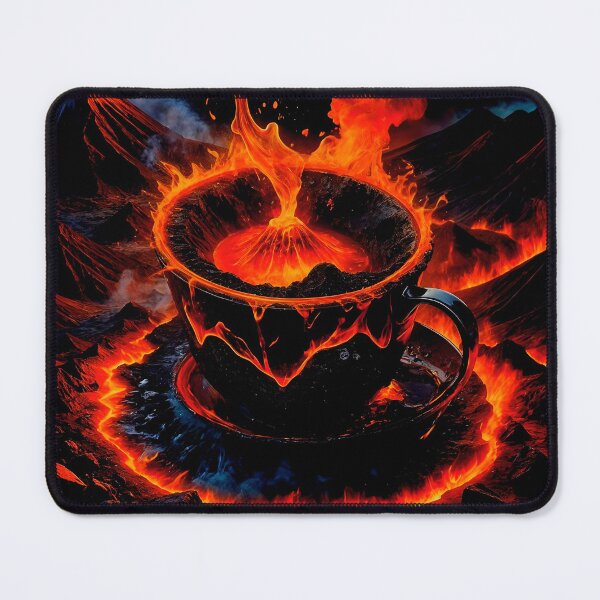 Item preview, Coffee Cup with Volcano Eruption Inside designed and sold by koreatvtea.