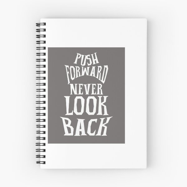 Item preview, Push forward never look back designed and sold by smanopla.