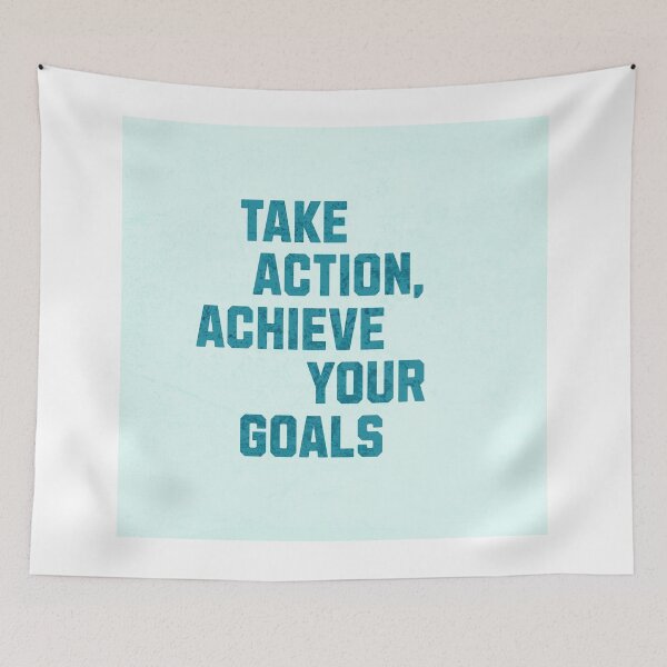 Item preview, Take action achieve your goals designed and sold by smanopla.