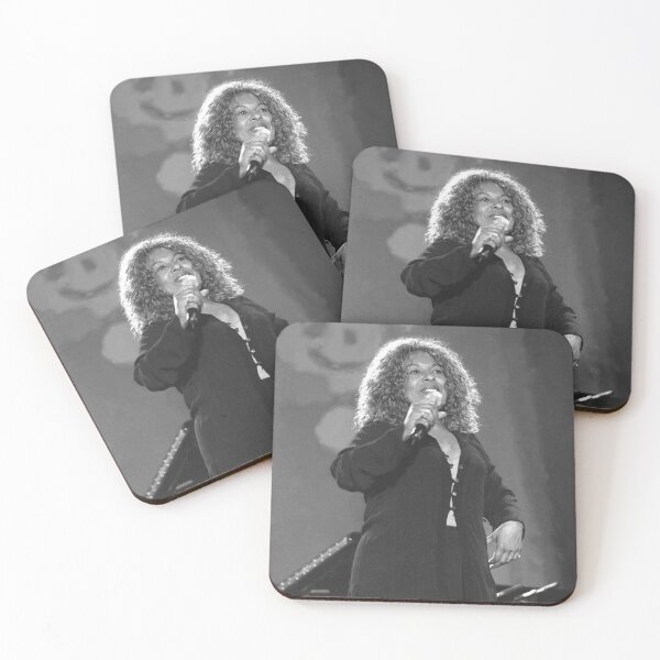 Item preview, Roberta Flack - BW Photograph designed and sold by ConcertImages.