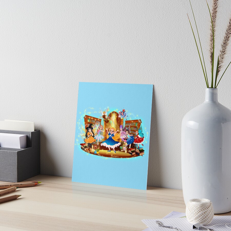 Item preview, Art Board Print designed and sold by FairyBookClub.