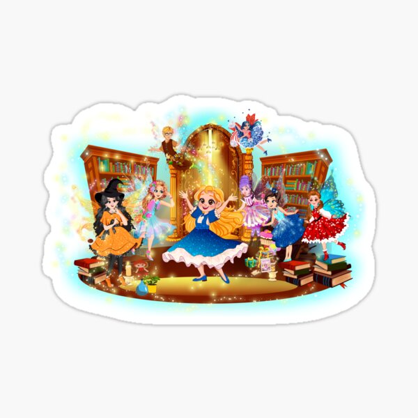 Celebrate Teelie Turner's Magical Fairy Book Club™ Sticker