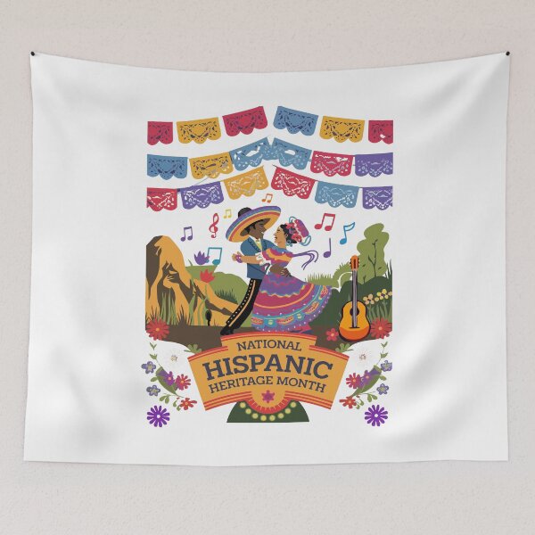 Item preview, Celebrating Hispanic Heritage Month designed and sold by Mahilis.