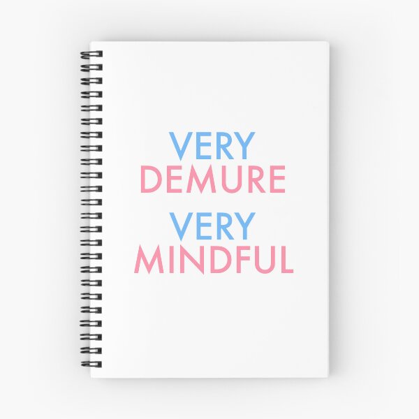 Item preview, Very demure very mindful trans flag designed and sold by VeryEnglishGent.
