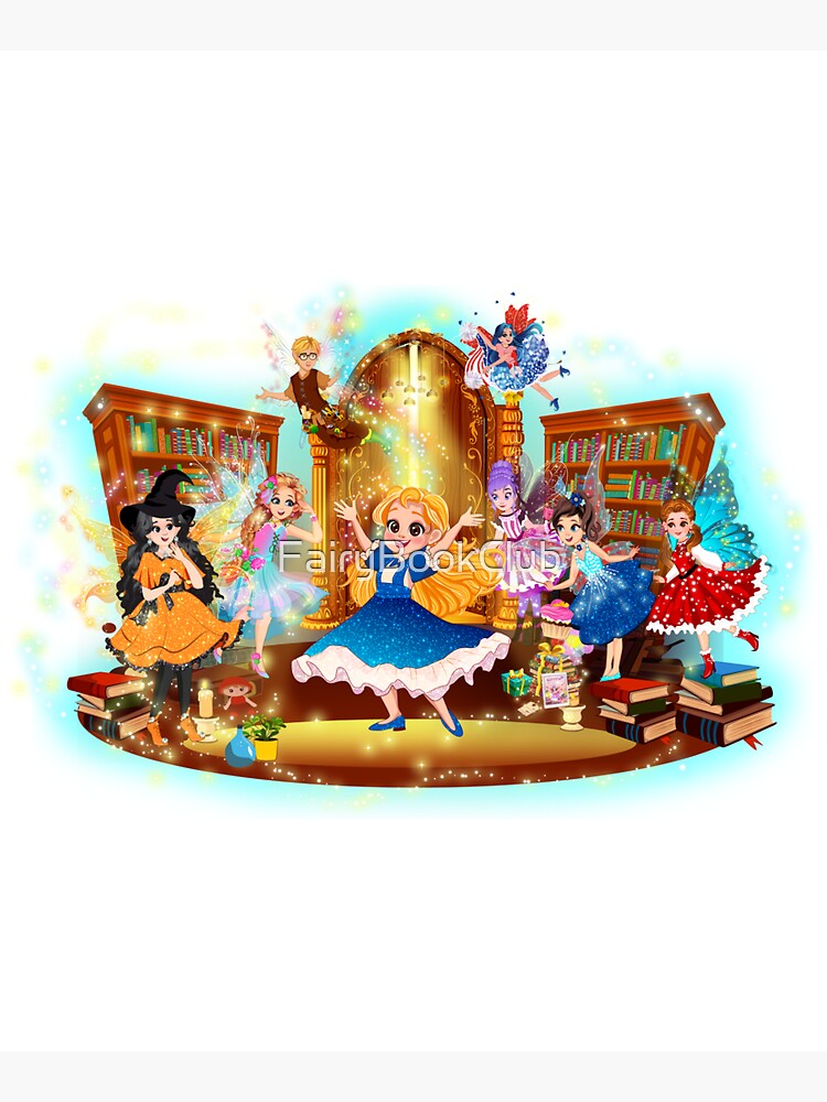 Thumbnail 5 of 5, Tote Bag, Celebrate Teelie Turner's Magical Fairy Book Club™ designed and sold by FairyBookClub.