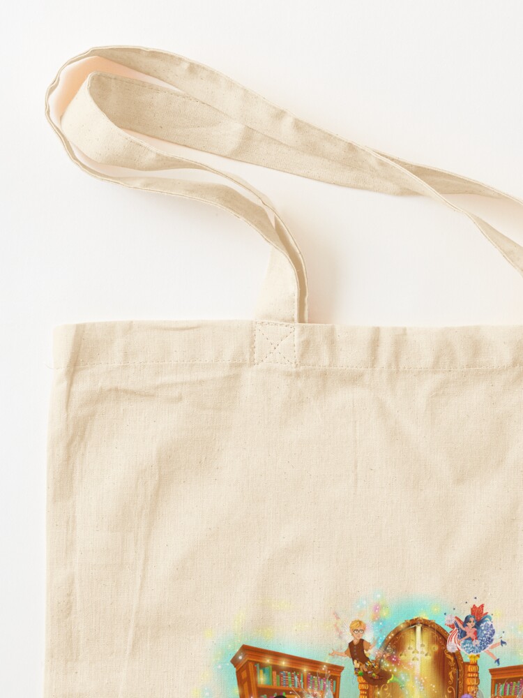 Thumbnail 3 of 5, Tote Bag, Celebrate Teelie Turner's Magical Fairy Book Club™ designed and sold by FairyBookClub.