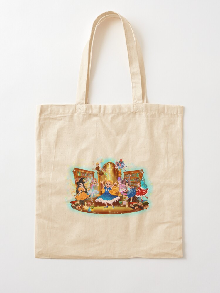Thumbnail 2 of 5, Tote Bag, Celebrate Teelie Turner's Magical Fairy Book Club™ designed and sold by FairyBookClub.