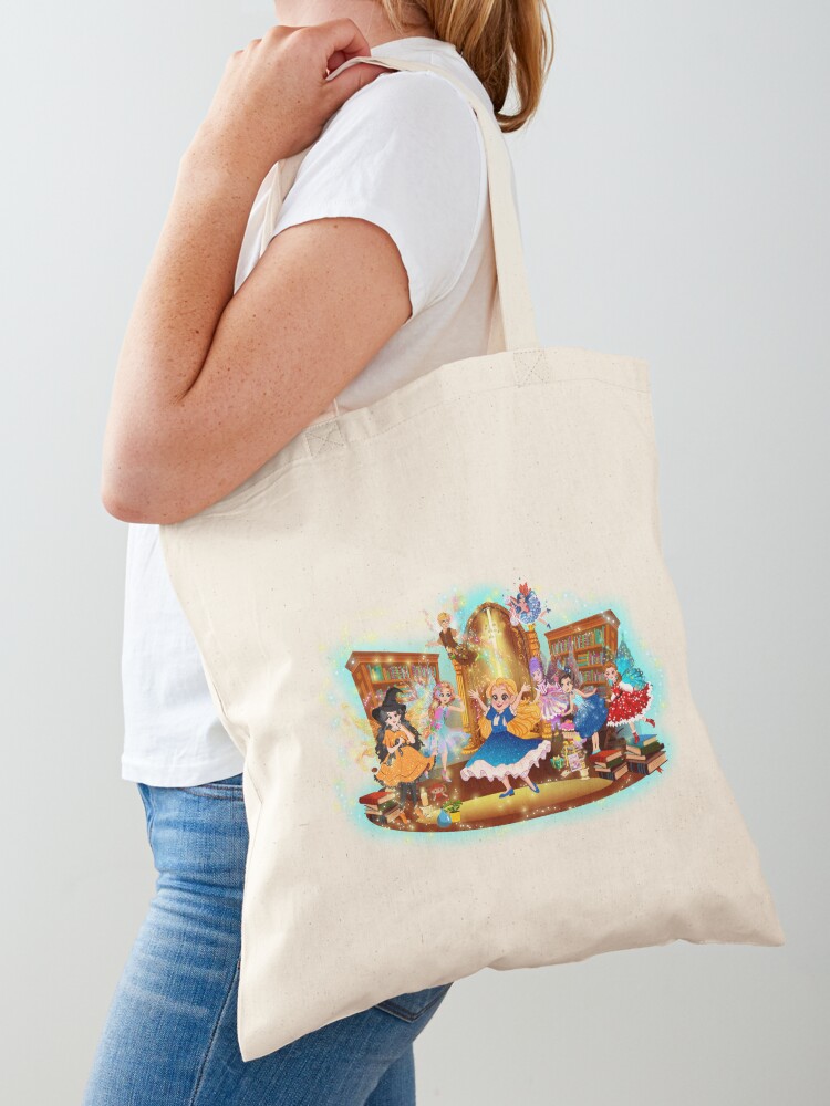 Thumbnail 1 of 5, Tote Bag, Celebrate Teelie Turner's Magical Fairy Book Club™ designed and sold by FairyBookClub.