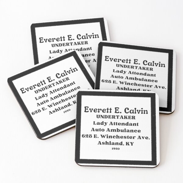Item preview, Everett E. Calvin Undertaker designed and sold by JoezPlace.