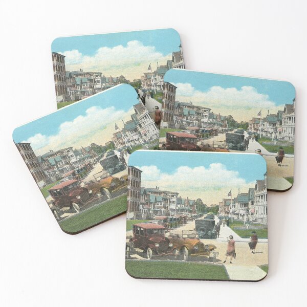 Item preview, Ocean Grove New Jersey, Abbott Ave View, Vintage Inspired designed and sold by markomundo.