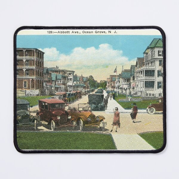 Item preview, Ocean Grove New Jersey, Abbott Ave View, Vintage Inspired designed and sold by markomundo.
