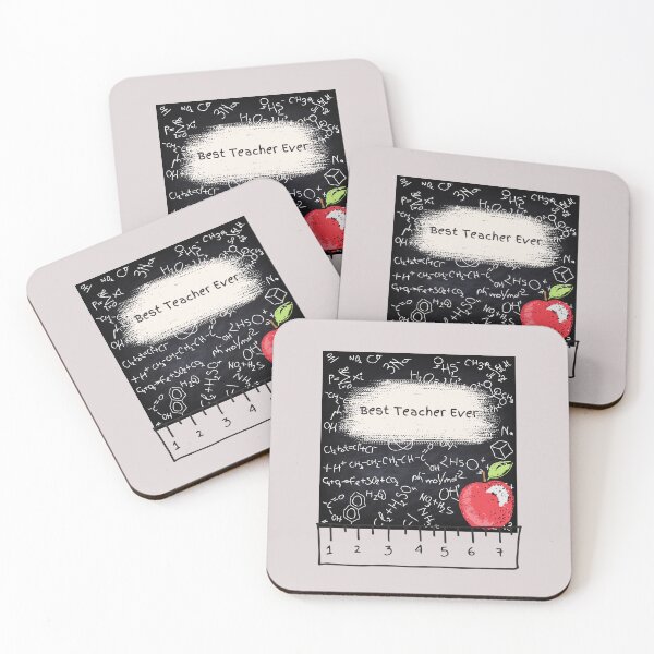 Item preview, Best Teacher Ever  designed and sold by Cozycreationden.