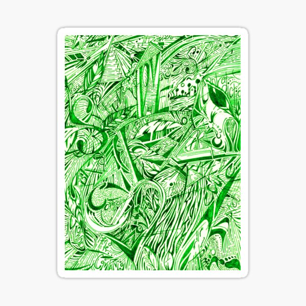 Item preview, Impressions of Home in Green designed and sold by sarunamii.