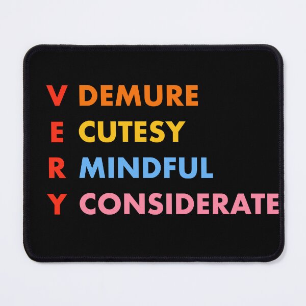 Item preview, Very demure very mindful pride flag designed and sold by VeryEnglishGent.