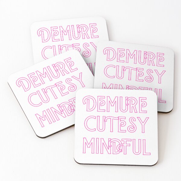 Item preview, Demure Cutesy Mindful designed and sold by DsDesignArt.