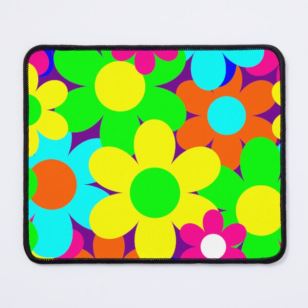 Item preview, groovy vintage mod floral flowers designed and sold by Gossip Rag.