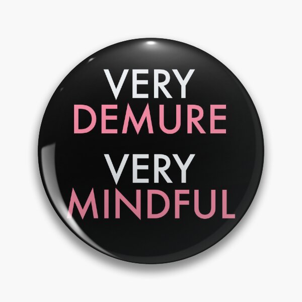 Item preview, Very demure very mindful designed and sold by VeryEnglishGent.