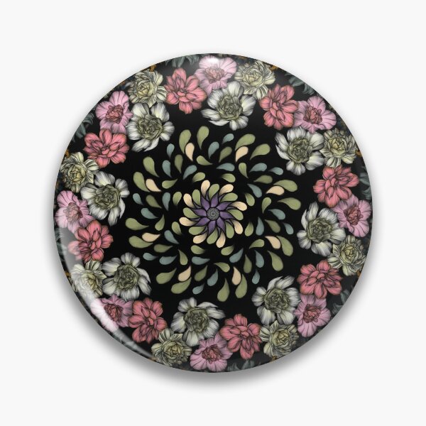 Item preview, Flower pattern  designed and sold by Wasted Potential ink.