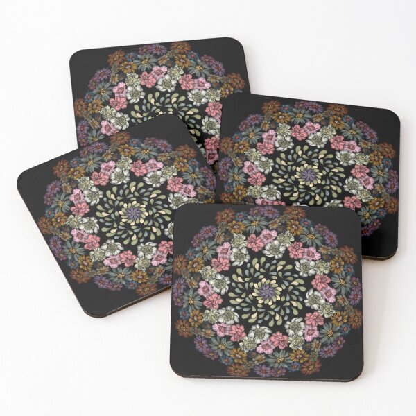 Item preview, Flower pattern  designed and sold by Wasted Potential ink.