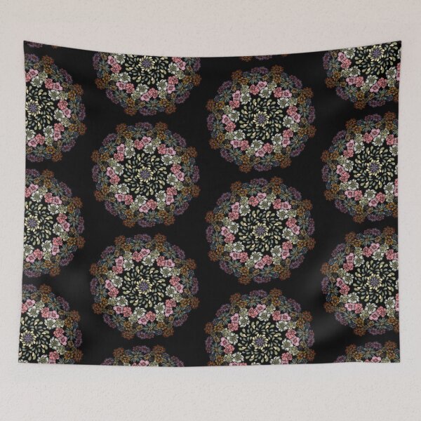 Item preview, Flower pattern  designed and sold by Wasted Potential ink.