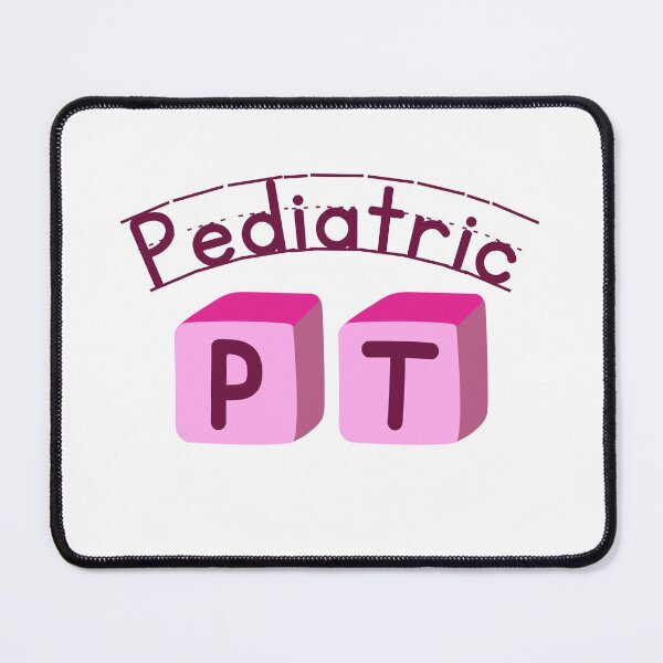 Item preview, Pink Pediatric Physical Therapist- Blocks designed and sold by eneville1015.