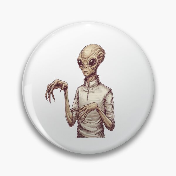 Item preview, Humanoid Alien designed and sold by Gentle40Winks.