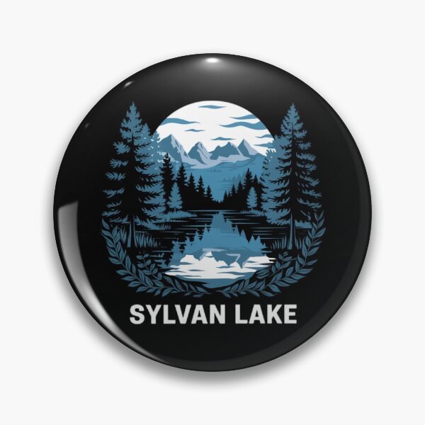 Item preview, Sylvan lake - South Dakota United states  designed and sold by GroovyDino.