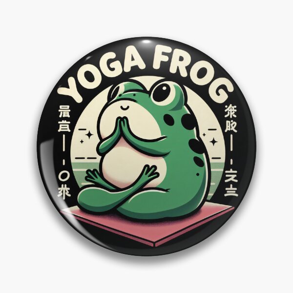 Item preview, Yoga Frog 3 designed and sold by RafaelLima7.
