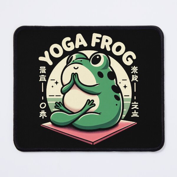 Item preview, Yoga Frog 3 designed and sold by RafaelLima7.