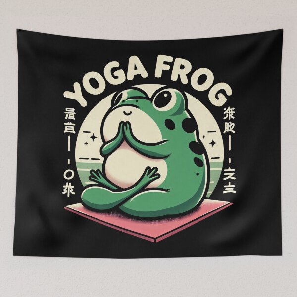 Item preview, Yoga Frog 3 designed and sold by RafaelLima7.
