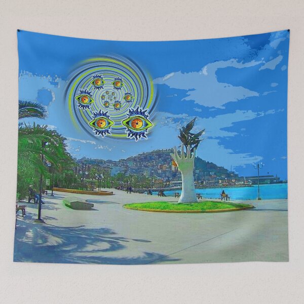 Item preview, FireSkEyeVortexReaching designed and sold by Klaus Bremner (Autotelic Art).