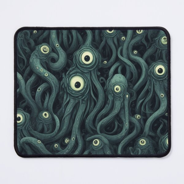 Item preview, Tentacles and Eyeballs, Abstract Pattern, Lovecraft, Shoggoth  designed and sold by Burn-Ego.