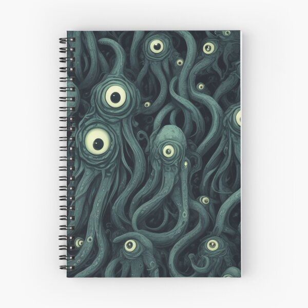 Item preview, Tentacles and Eyeballs, Abstract Pattern, Lovecraft, Shoggoth  designed and sold by Burn-Ego.