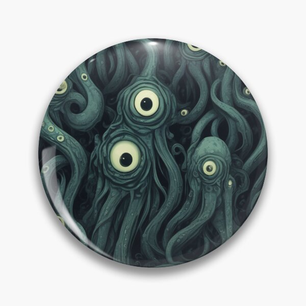 Item preview, Tentacles and Eyeballs, Abstract Pattern, Lovecraft, Shoggoth  designed and sold by Burn-Ego.