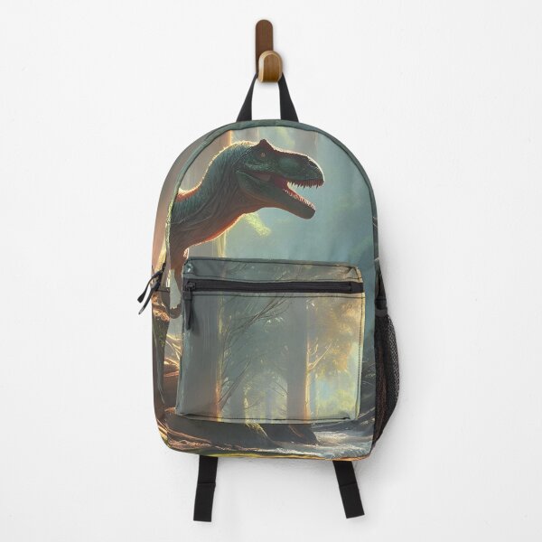 Item preview, Majestic Velociraptor in Ancient Forest designed and sold by CitrineLinker.