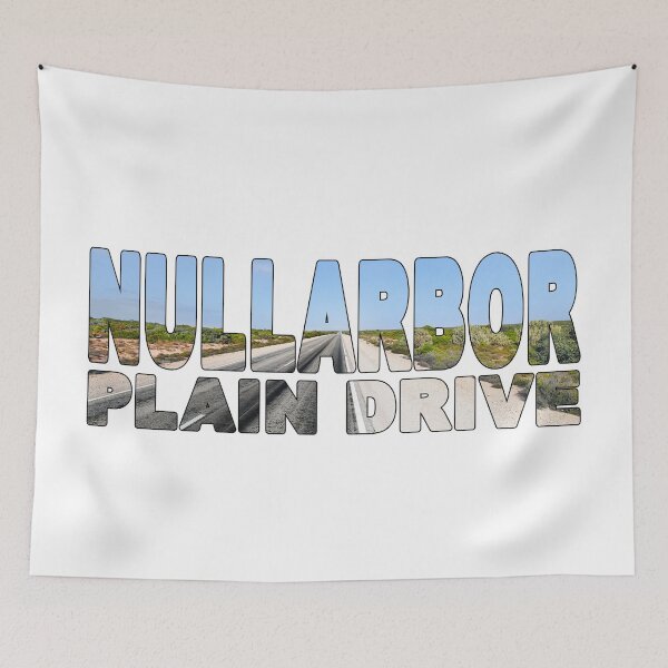 Item preview, NULLARBOR PLAIN DRIVE - South and Western Australia Road designed and sold by Adam Gormley.