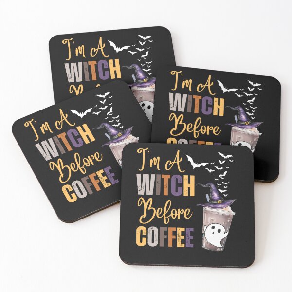 Item preview, Funny I'm A Witch Before Coffee designed and sold by AlienOccupation.